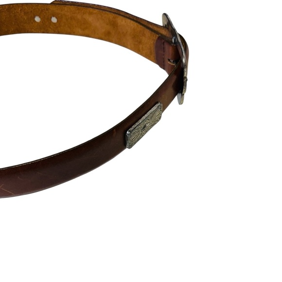 The Ritz Accessories Collection Women’s Light Brown Leather Belt - Picture 9 of 11